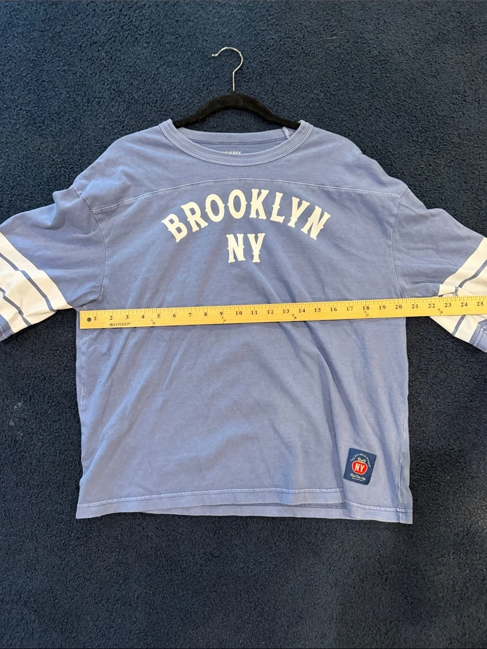 Old Navy Blue 'Brooklyn NY' Short-Sleeve Tee